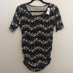 Floral Motherhood Maternity Top